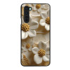 Θήκη Sonique 3D Flower Series για OnePlus Nord Λευκό