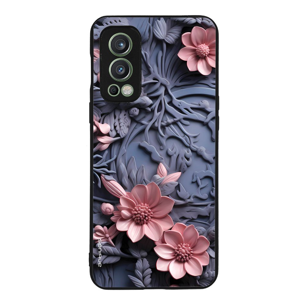 Θήκη Sonique 3D Flower Series για OnePlus Nord 2 5G Ροζ 02