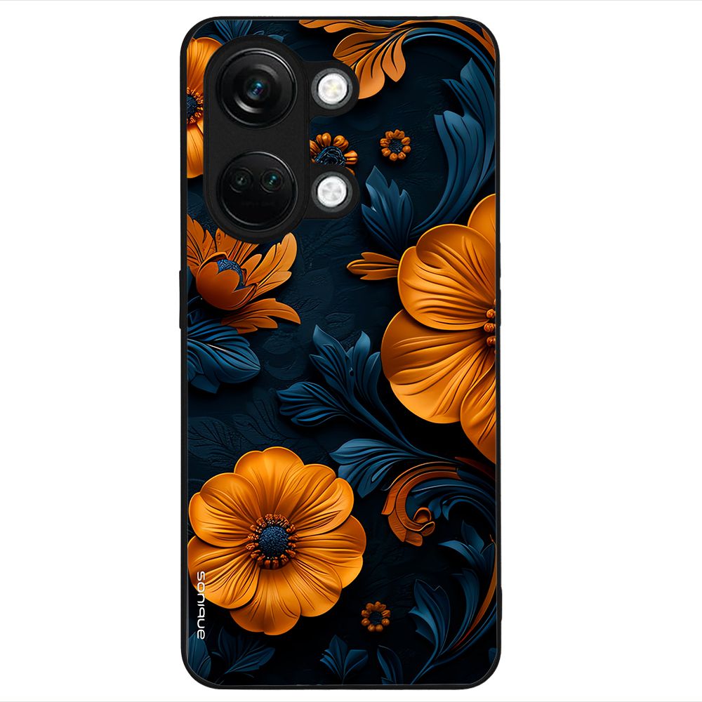 Θήκη Sonique 3D Flower Series για OnePlus Nord 3 5G Πορτοκαλί 01