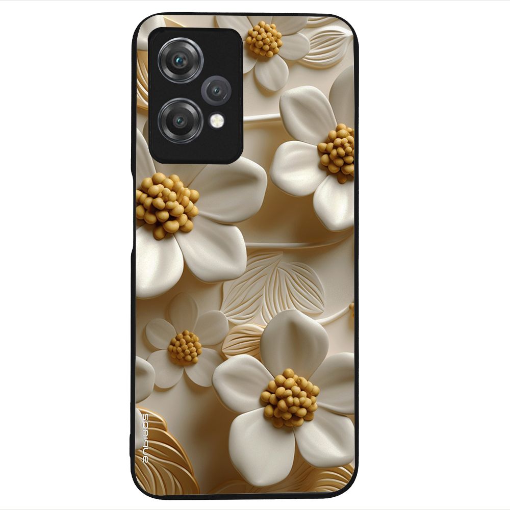 Θήκη Sonique 3D Flower Series για OnePlus Nord CE 2 Lite 5G Λευκό