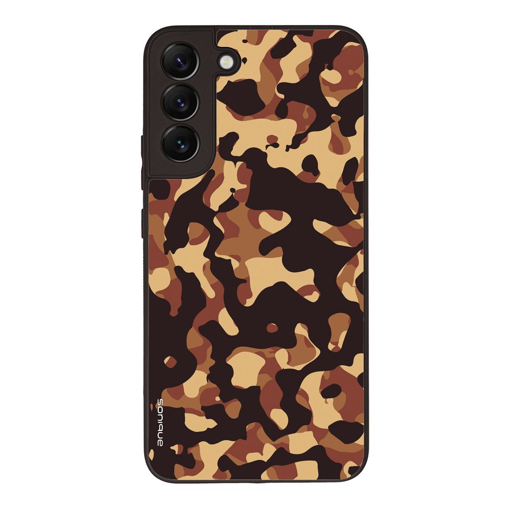 Θήκη Sonique Camouflage Army Series για Samsung Galaxy S22 Plus Καφέ 01