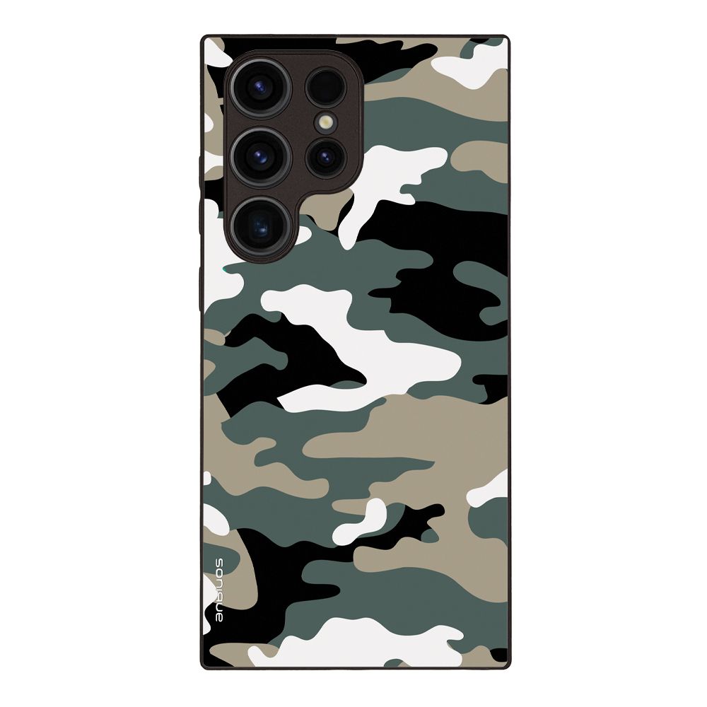 Θήκη Sonique Camouflage Army Series για Samsung Galaxy S23 Ultra Χακί