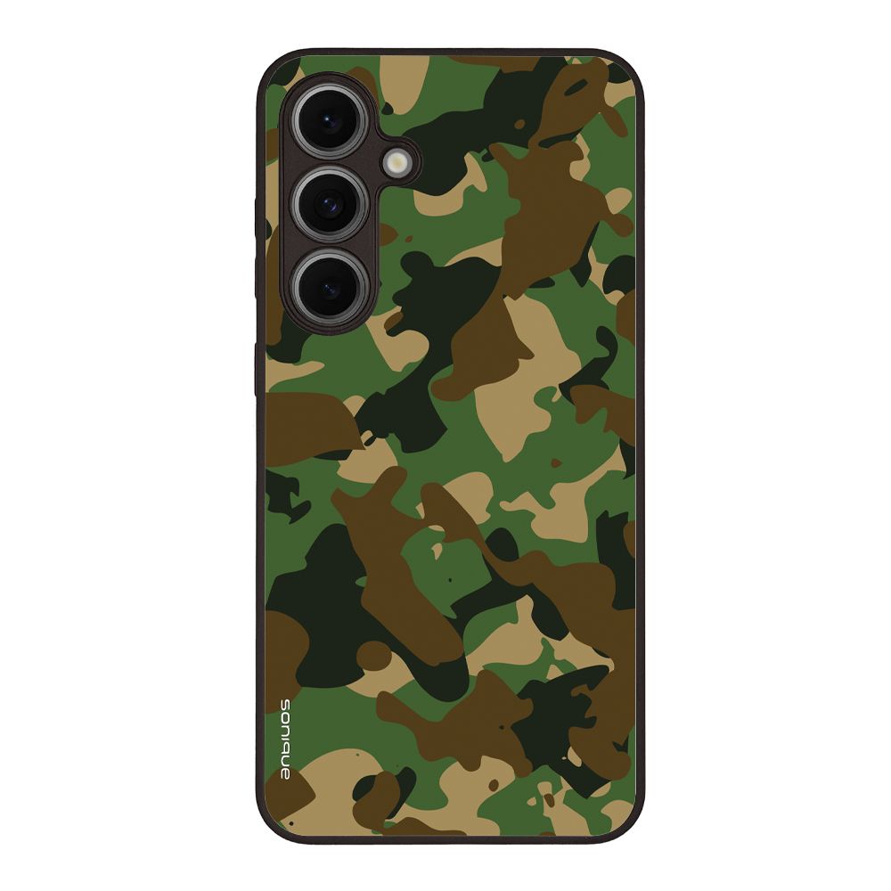 Θήκη Sonique Camouflage Army Series για Samsung Galaxy S24 FE Πράσινο