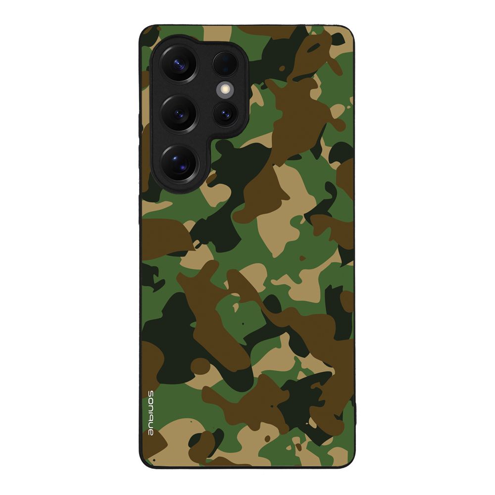 Θήκη Sonique Camouflage Army Series για Samsung Galaxy S25 Ultra Πράσινο