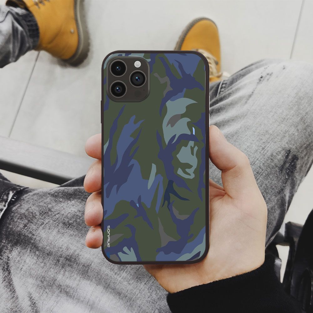 Θήκη Sonique Camouflage Army Series για Samsung Galaxy S25 Ultra Μπλε 01