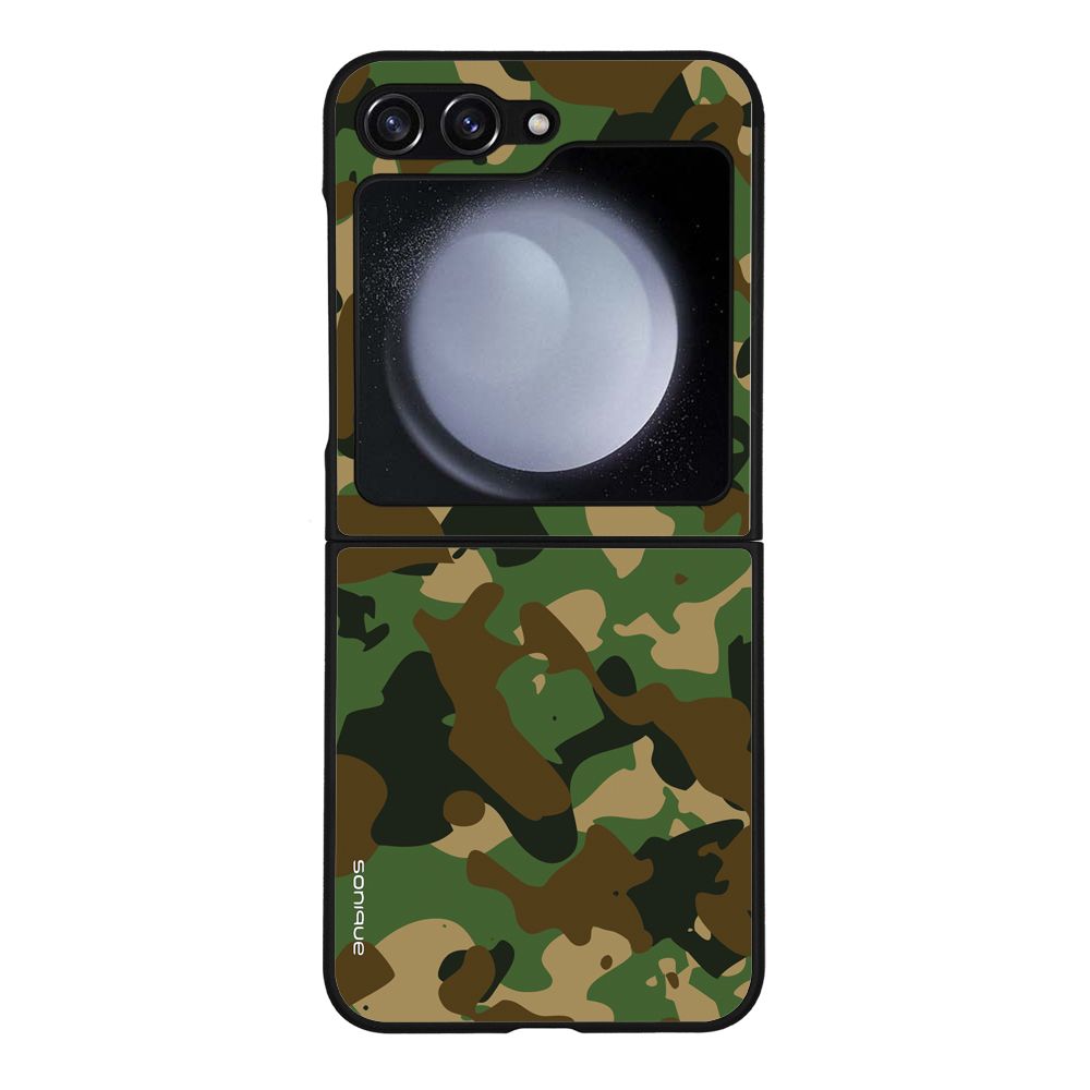 Θήκη Sonique Camouflage Army Series για Samsung Galaxy Z Flip 5 Πράσινο