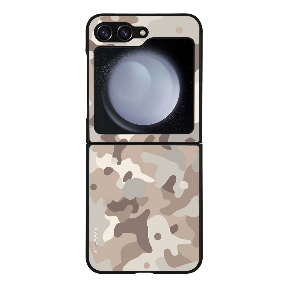 Θήκη Sonique Camouflage Army Series για Samsung Galaxy Z Flip 5 Μπεζ