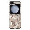 Θήκη Sonique Camouflage Army Series για Samsung Galaxy Z Flip 5 Μπεζ