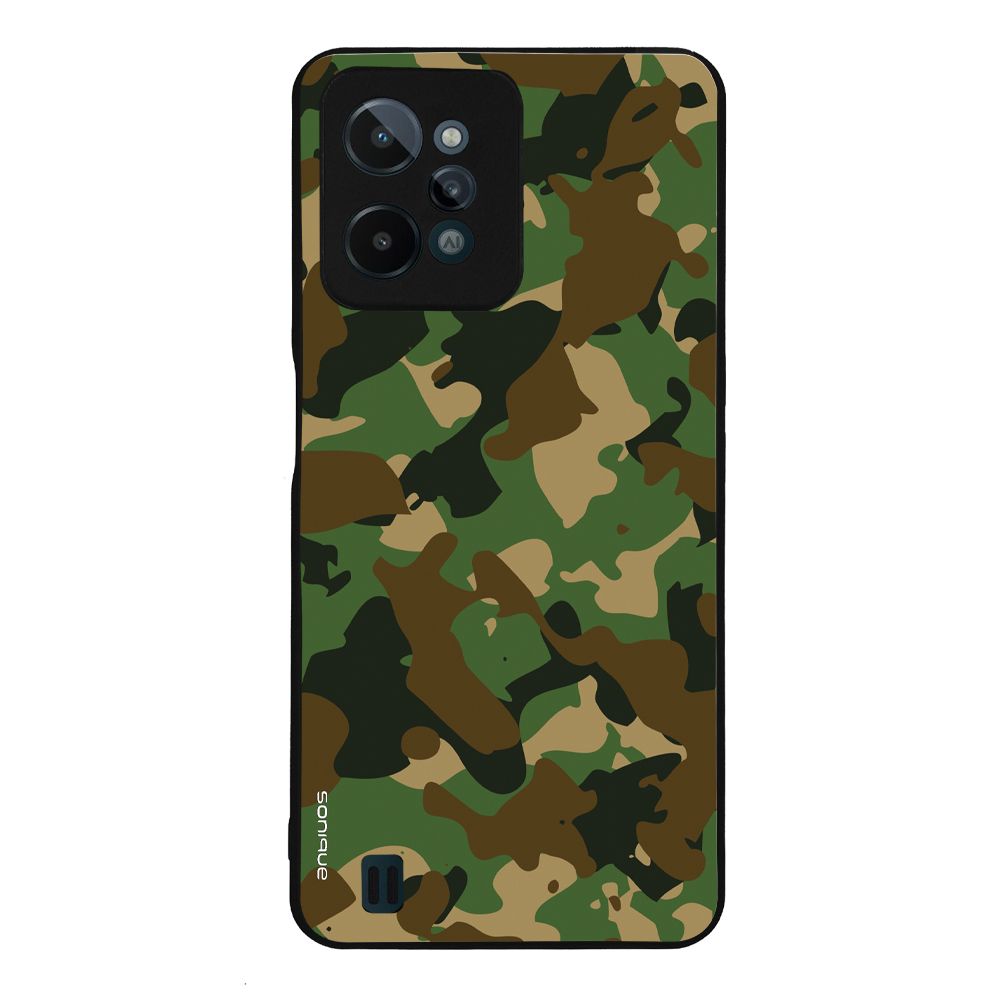 Θήκη Sonique Camouflage Army Series για Realme C31 Πράσινο