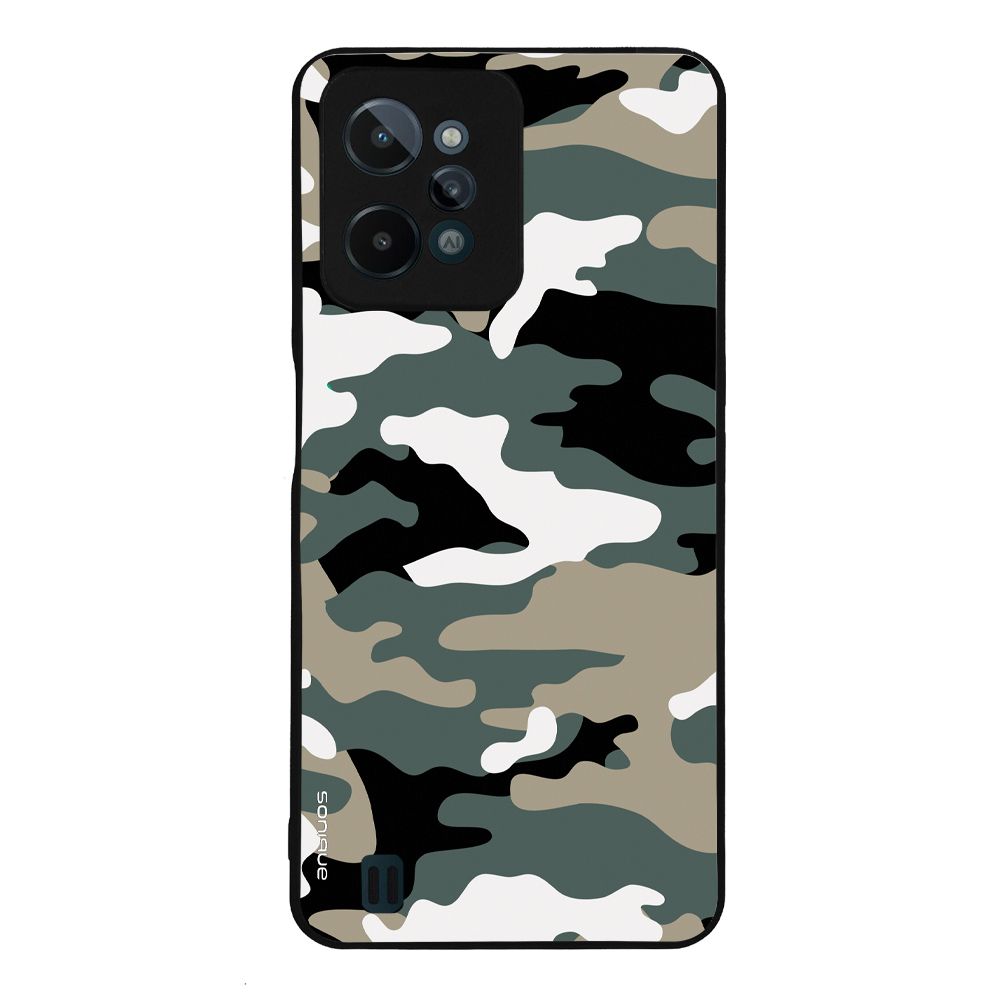 Θήκη Sonique Camouflage Army Series για Realme C31 Χακί