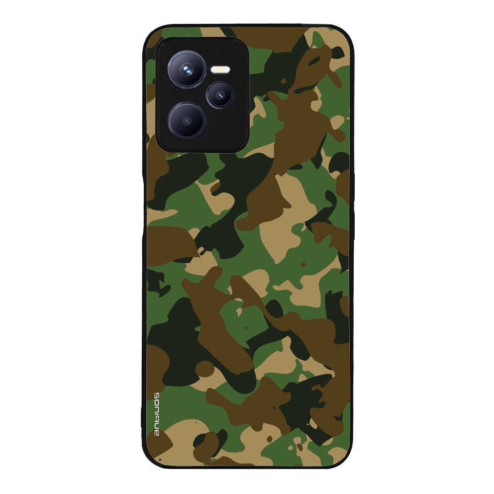 Θήκη Sonique Camouflage Army Series για Realme C35 Πράσινο