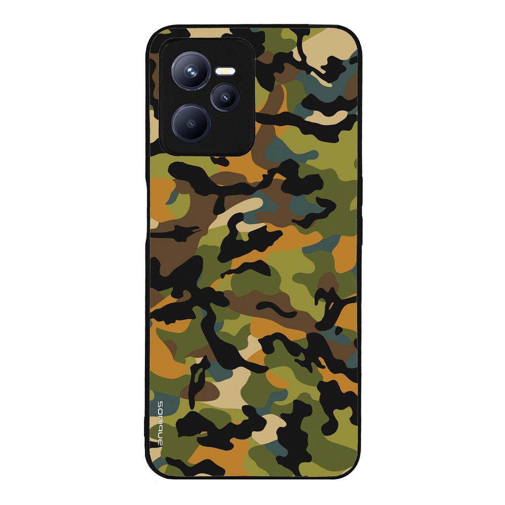 Θήκη Sonique Camouflage Army Series για Realme C35 Πράσινο 01