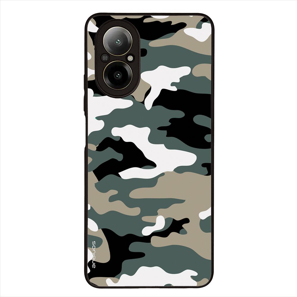 Θήκη Sonique Camouflage Army Series για Realme C67 4G Χακί