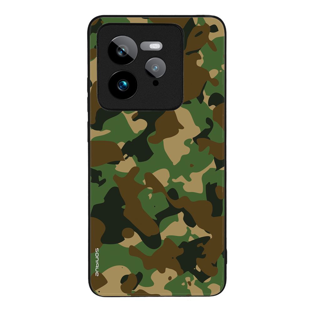 Θήκη Sonique Camouflage Army Series για Realme GT 7 Pro 5G Πράσινο