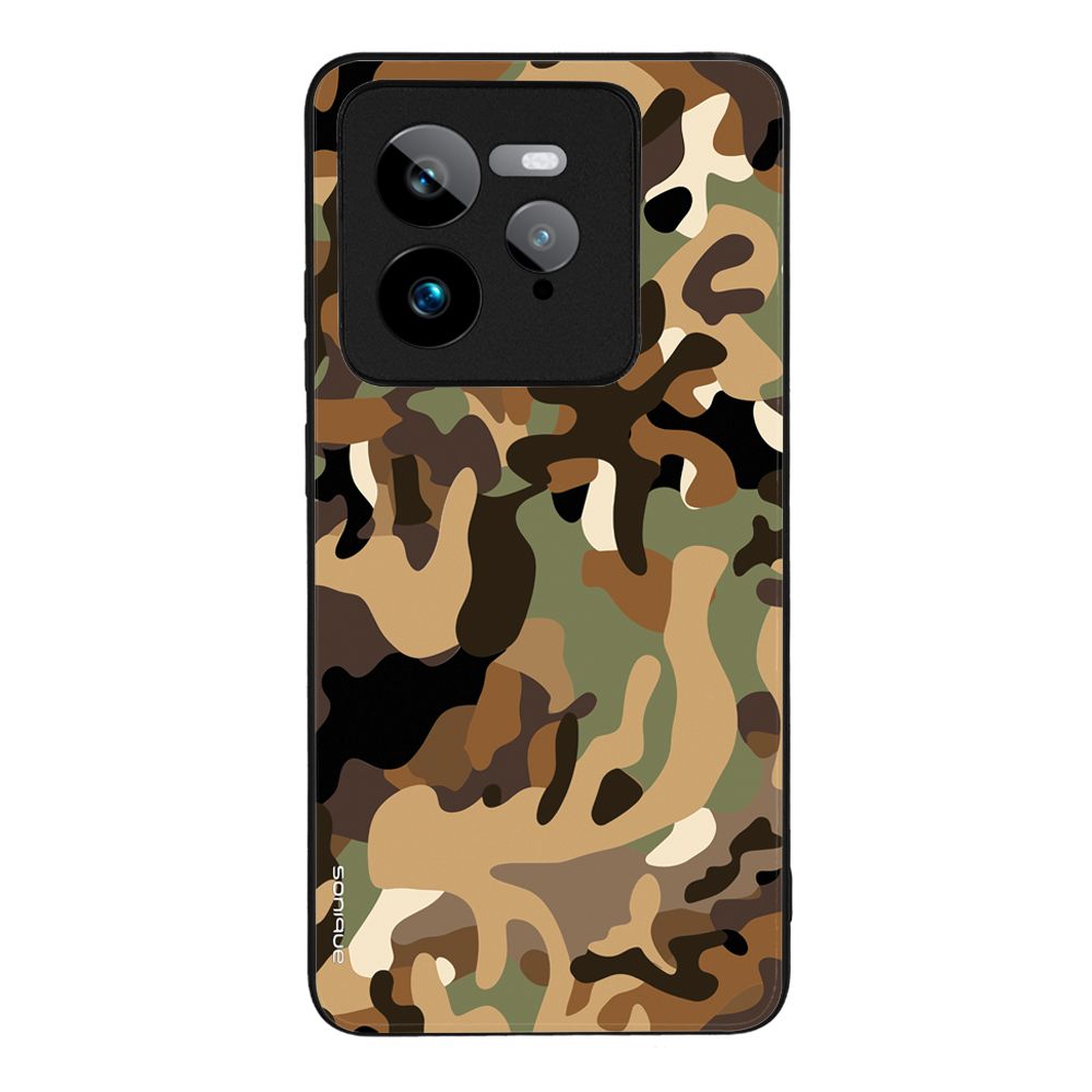 Θήκη Sonique Camouflage Army Series για Realme GT 7 Pro 5G Καφέ