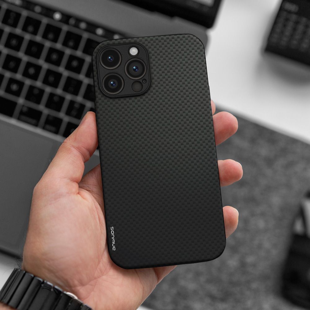 Θήκη Sonique Carbon Series για VIVO Y74s / VIVO Y76 5G Μαύρο 01