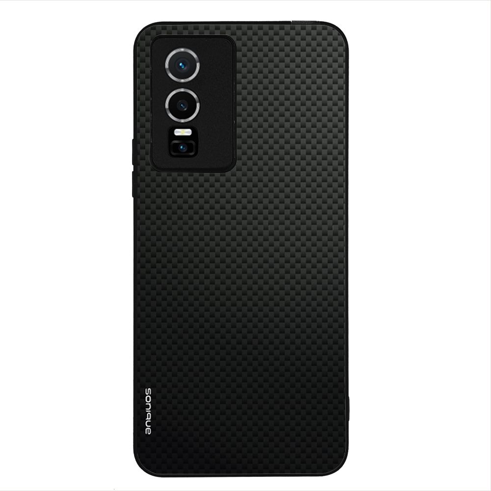 Θήκη Sonique Carbon Series για VIVO Y74s / VIVO Y76 5G Μαύρο 01