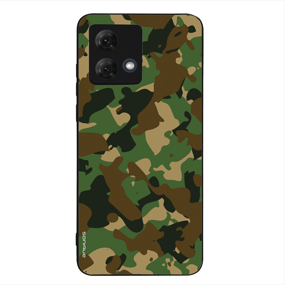 Θήκη Sonique Camouflage Army Series για Motorola Moto G84 5G Πράσινο