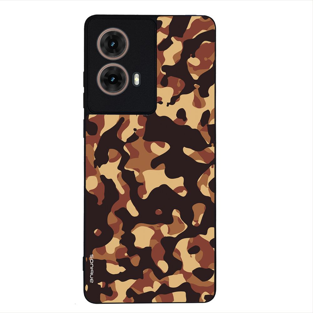 Θήκη Sonique Camouflage Army Series για Motorola Moto G85 5G Καφέ 01