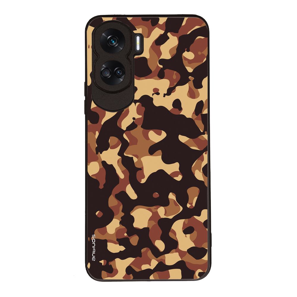 Θήκη Sonique Camouflage Army Series για Honor 90 Lite 5G Καφέ 01