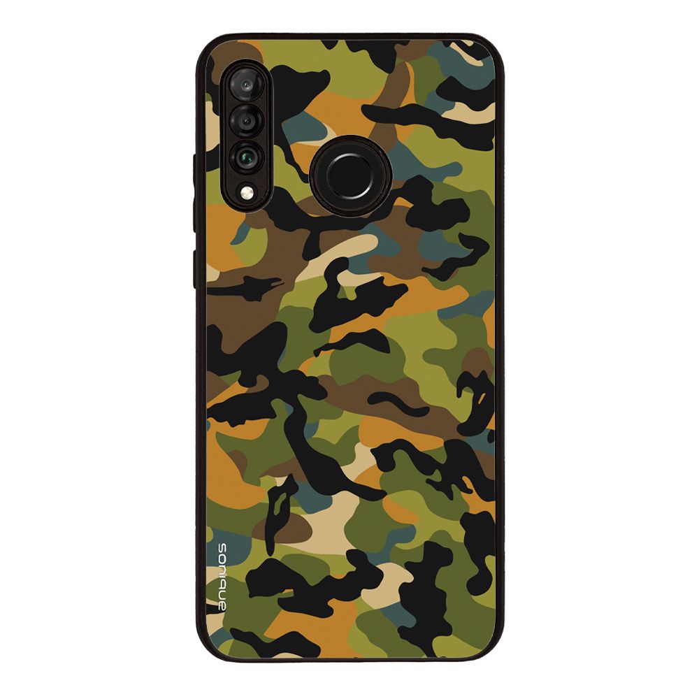 Θήκη Sonique Camouflage Army Series για Huawei P30 Lite Πράσινο 01
