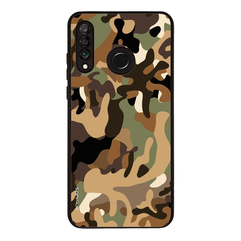 Θήκη Sonique Camouflage Army Series για Huawei P30 Lite Καφέ