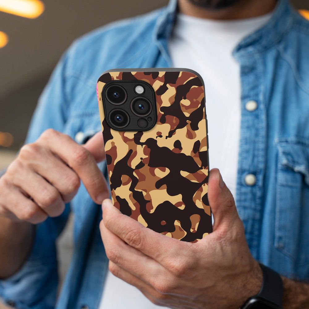 Θήκη Sonique Camouflage Army Series για Huawei Pura 70 Pro Καφέ 01