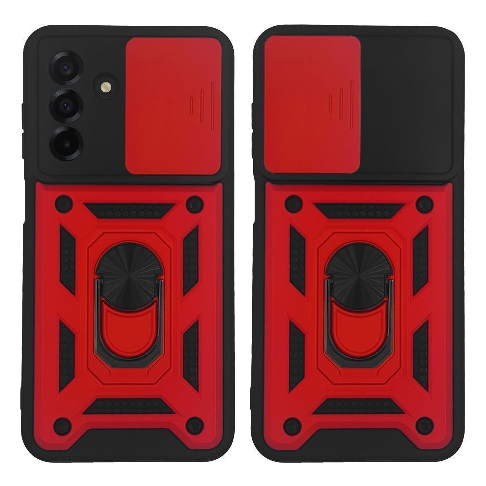 Θήκη Ring Armor CamPro Sonique για Samsung Galaxy A26 5G Κόκκινο
