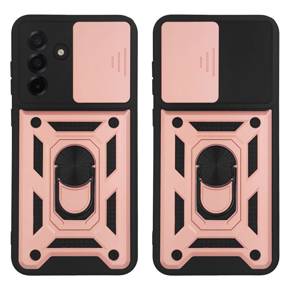 Θήκη Ring Armor CamPro Sonique για Samsung Galaxy A26 5G Ροζ Χρυσό