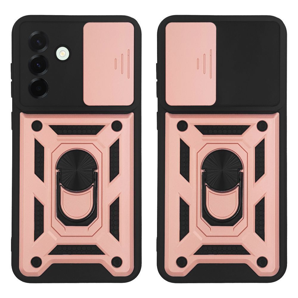 Θήκη Ring Armor CamPro Sonique για Samsung Galaxy A36 5G Ροζ Χρυσό