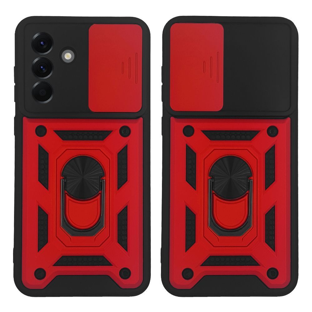 Θήκη Ring Armor CamPro Sonique για Samsung Galaxy A56 5G Κόκκινο