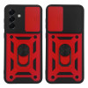 Θήκη Ring Armor CamPro Sonique για Samsung Galaxy A56 5G Κόκκινο