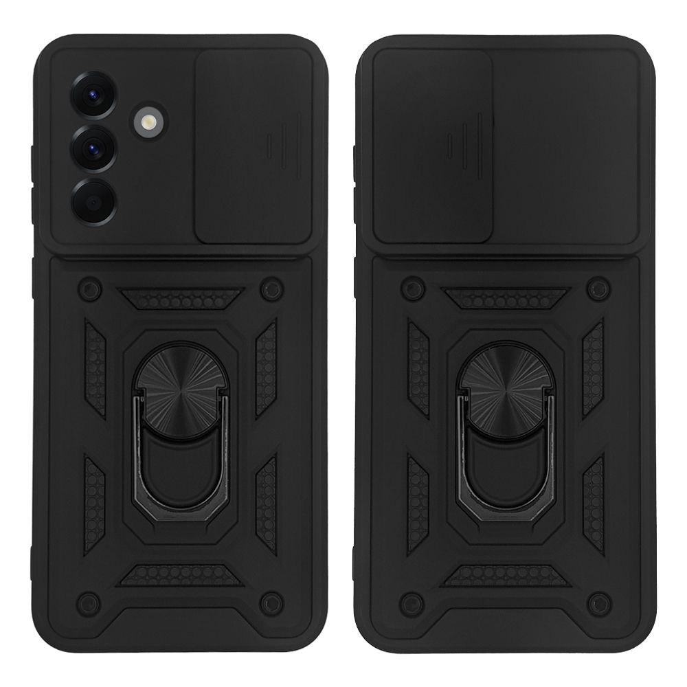 Θήκη Ring Armor CamPro Sonique για Samsung Galaxy A56 5G Μαύρο