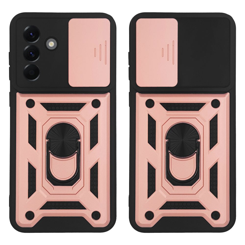 Θήκη Ring Armor CamPro Sonique για Samsung Galaxy A56 5G Ροζ Χρυσό
