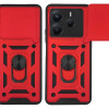 Θήκη Ring Armor CamPro Sonique για Xiaomi Redmi Note 14 5G Κόκκινο