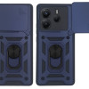 Θήκη Ring Armor CamPro Sonique για Xiaomi Redmi Note 14 5G Μπλέ