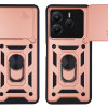 Θήκη Ring Armor CamPro Sonique για Xiaomi Redmi Note 14 5G Ροζ Χρυσό