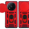 Θήκη Ring Armor CamPro Sonique για Xiaomi Redmi Note 14 Pro Plus 5G Κόκκινο