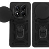 Θήκη Ring Armor CamPro Sonique για Xiaomi Redmi Note 14 Pro 4G Μαύρο