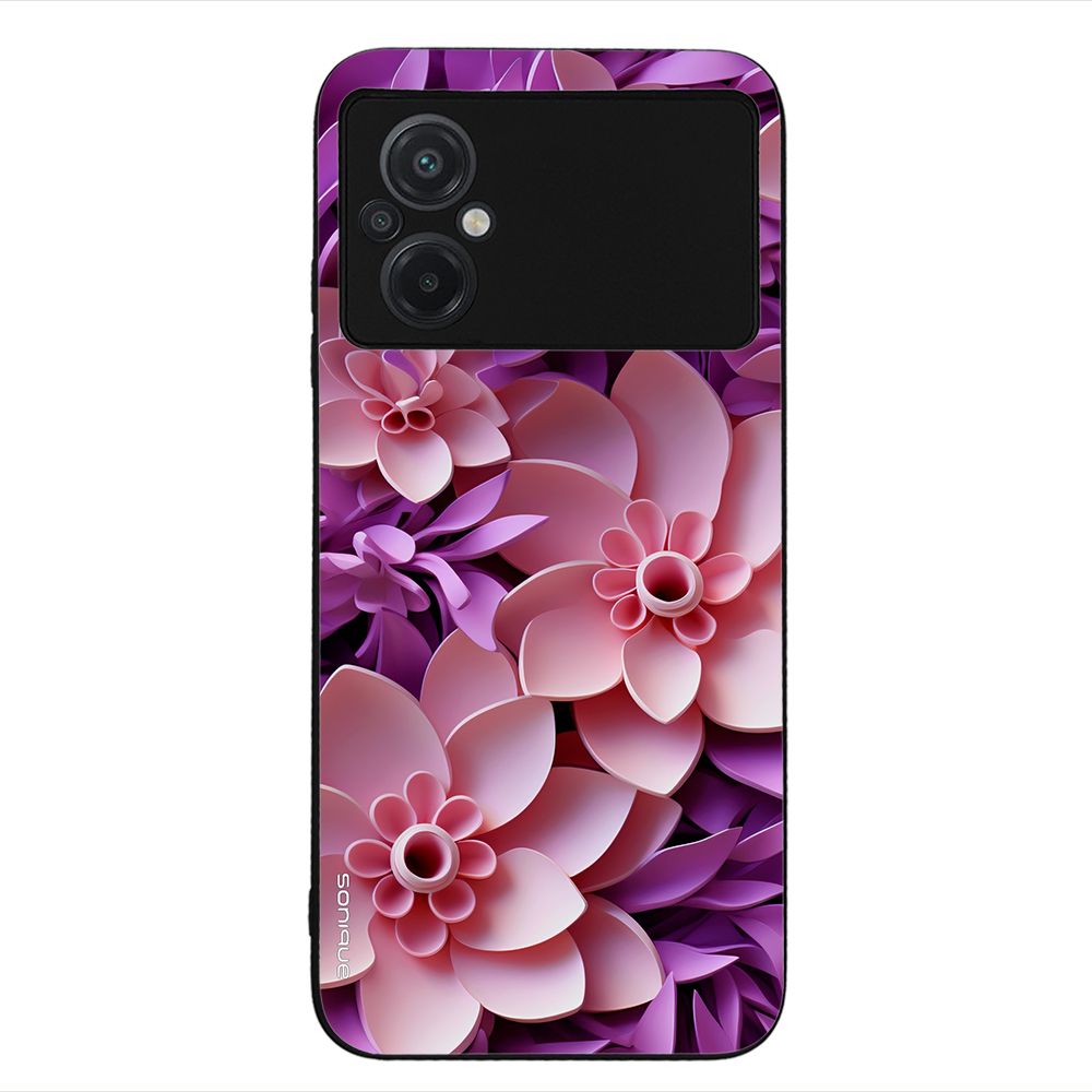 Θήκη Sonique 3D Flower Series για Xiaomi Poco M5 Ροζ