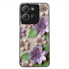 Θήκη Sonique 3D Flower Series για Motorola Moto G15 4G / Moto G15 Power / Moto G17 5G / Moto G17 Power 5G Βιολετί