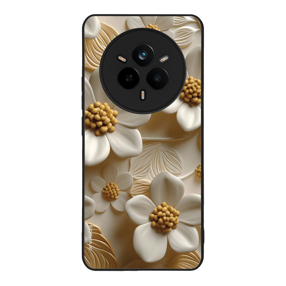 Θήκη Sonique 3D Flower Series για Realme 14 Pro 5G Λευκό