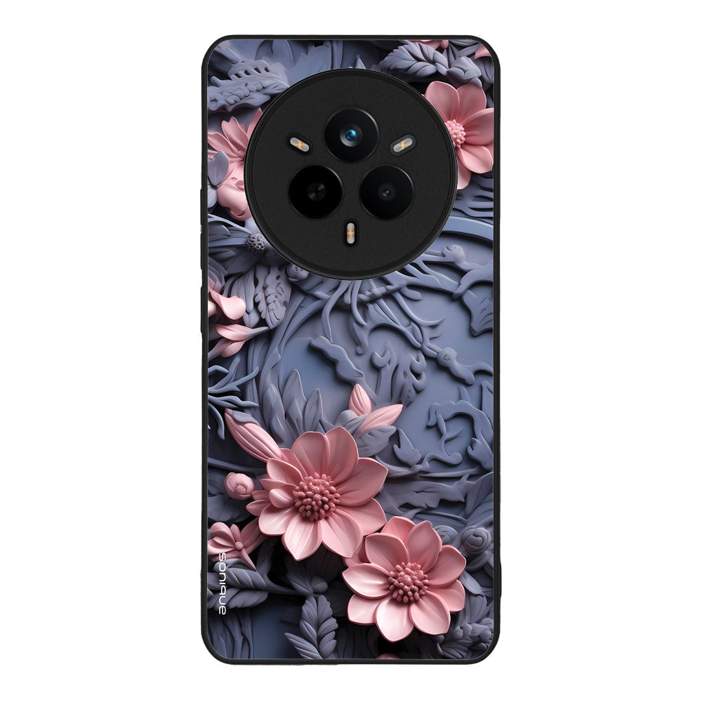 Θήκη Sonique 3D Flower Series για Realme 14 Pro 5G Ροζ 02