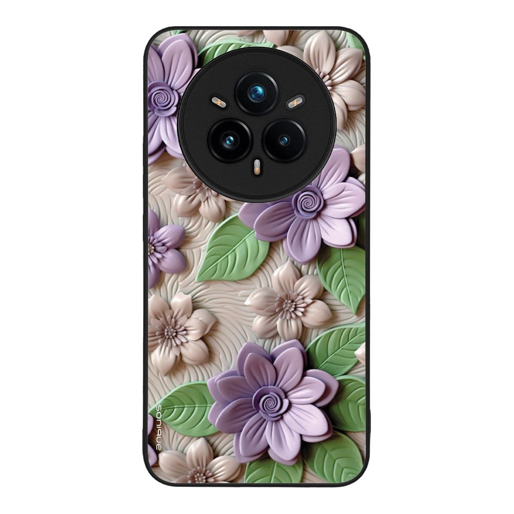 Θήκη Sonique 3D Flower Series για Realme 14 Pro Plus 5G Βιολετί