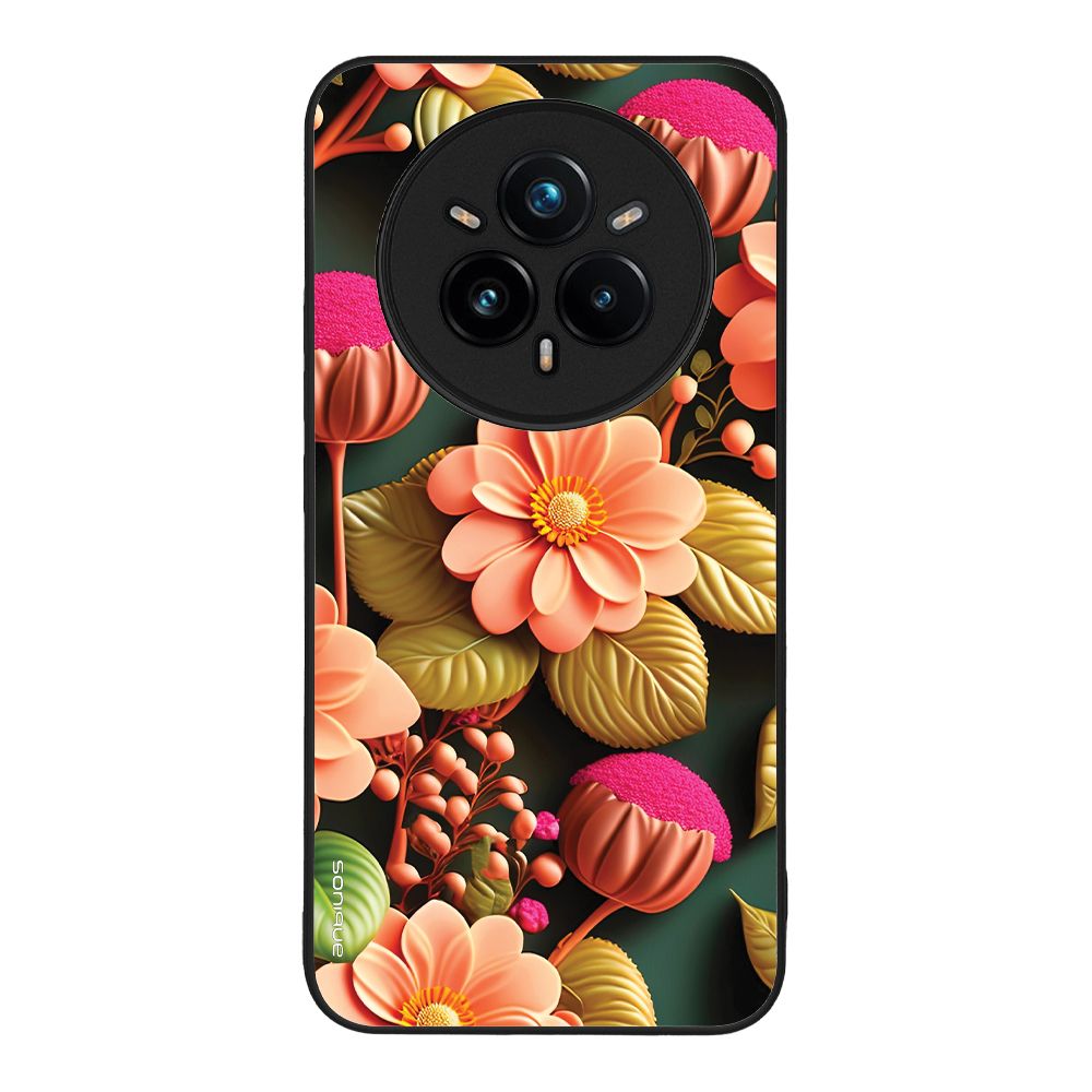 Θήκη Sonique 3D Flower Series για Realme 14 Pro Plus 5G Σομόν
