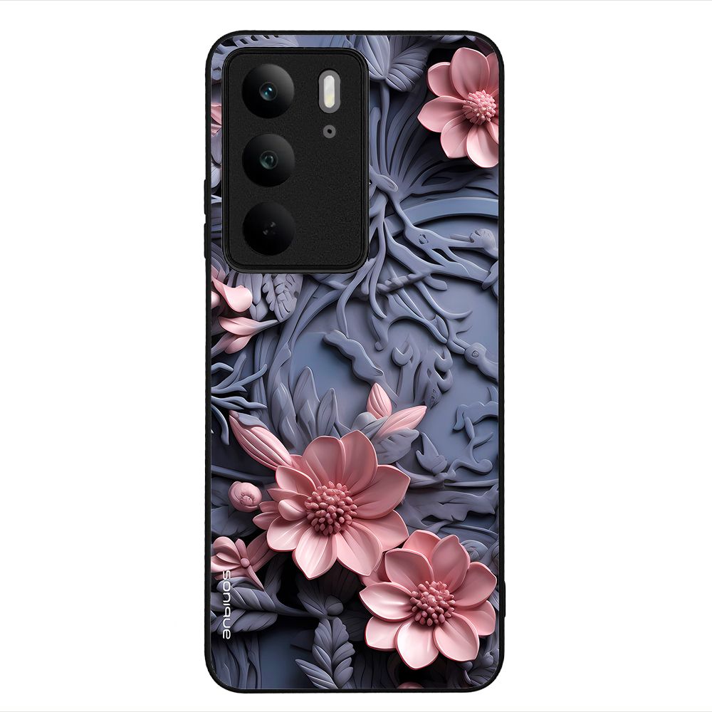 Θήκη Sonique 3D Flower Series για Realme C75 4G / Realme 14X 5G Ροζ 02