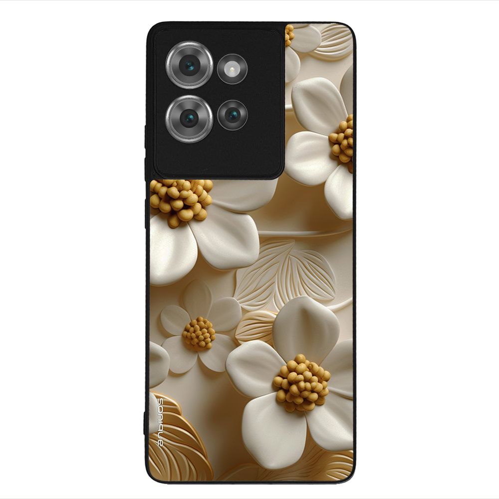 Θήκη Sonique 3D Flower Series για Motorola Edge 50 5G Λευκό