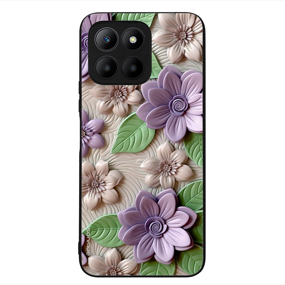 Θήκη Sonique 3D Flower Series για Honor 70 Lite 5G Βιολετί