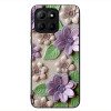 Θήκη Sonique 3D Flower Series για Honor 70 Lite 5G Βιολετί