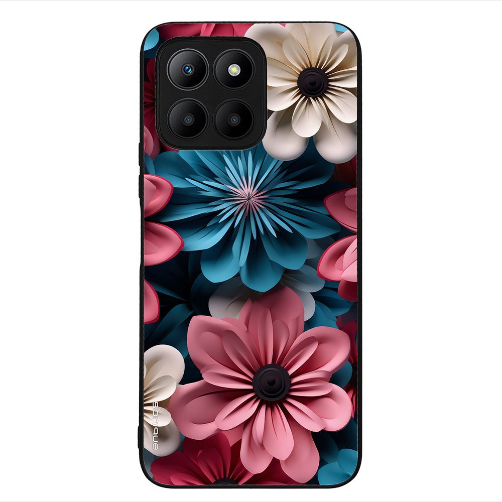 Θήκη Sonique 3D Flower Series για Honor 70 Lite 5G Ροζ 01